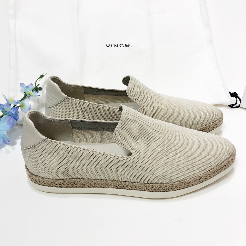 Vince. Dillon Pull On Sneaker Flax 8 Espadrille - Picture 8 of 15